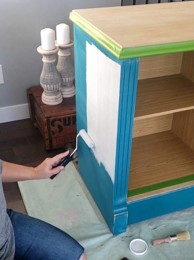 Painting old furniture