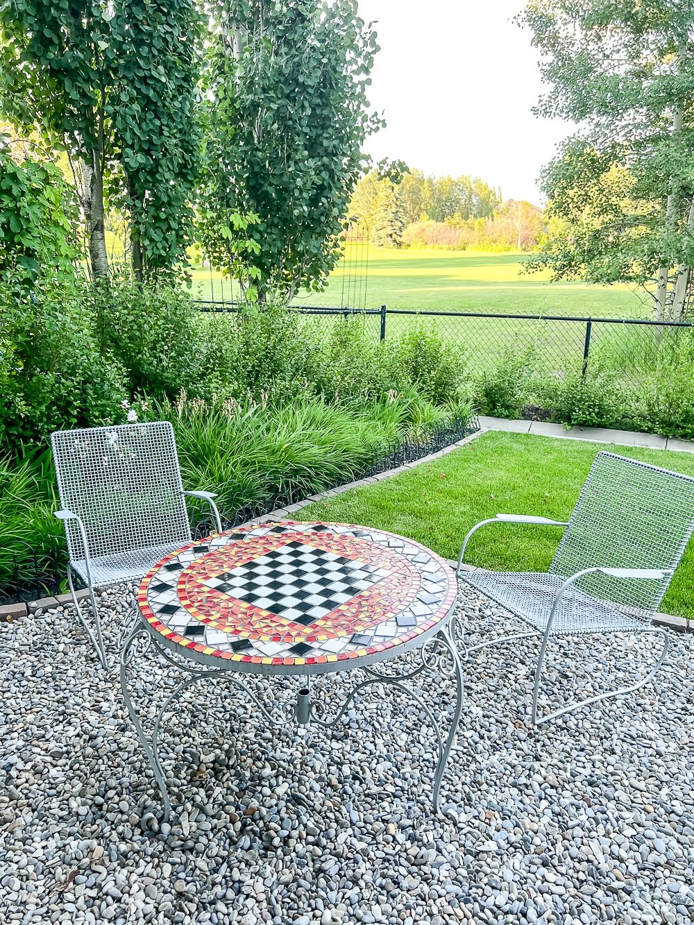 Diy outdoor seating area 005