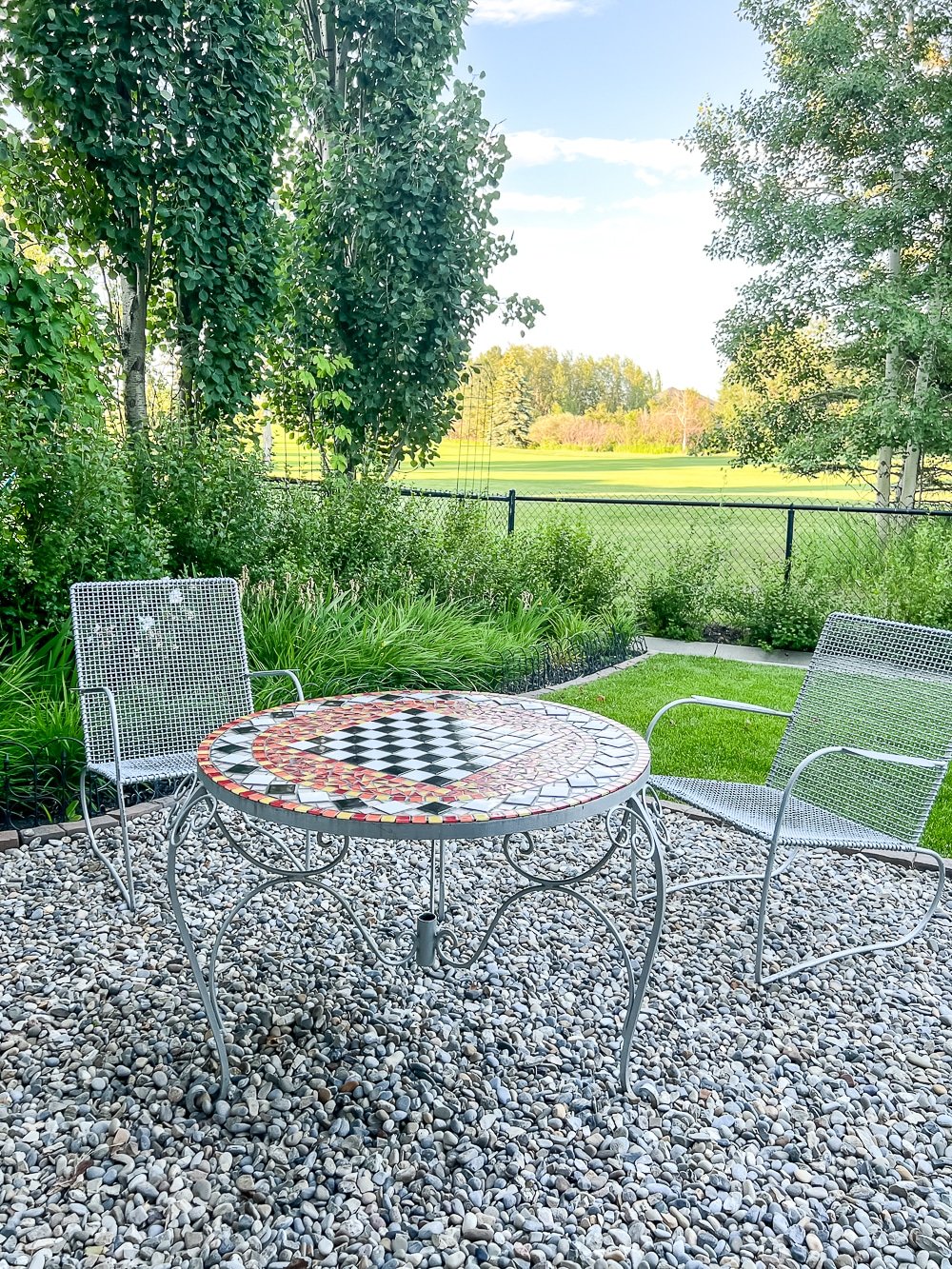 Diy outdoor seating area 006