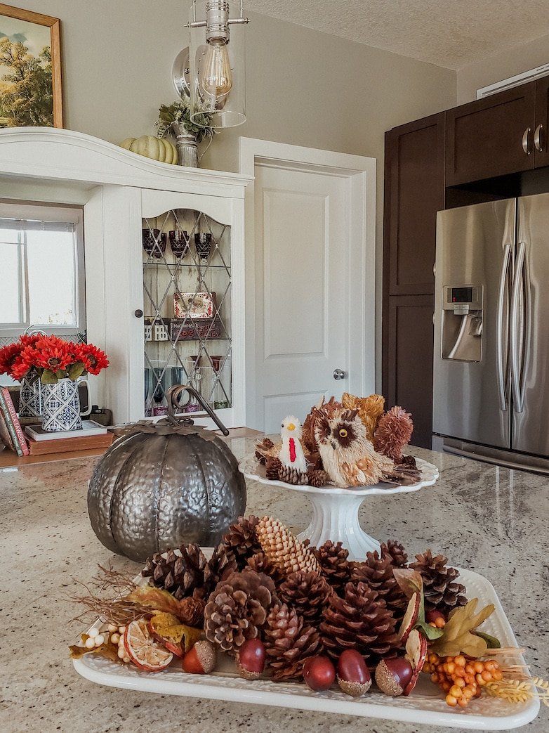 2021 fall home tour of the kitchen