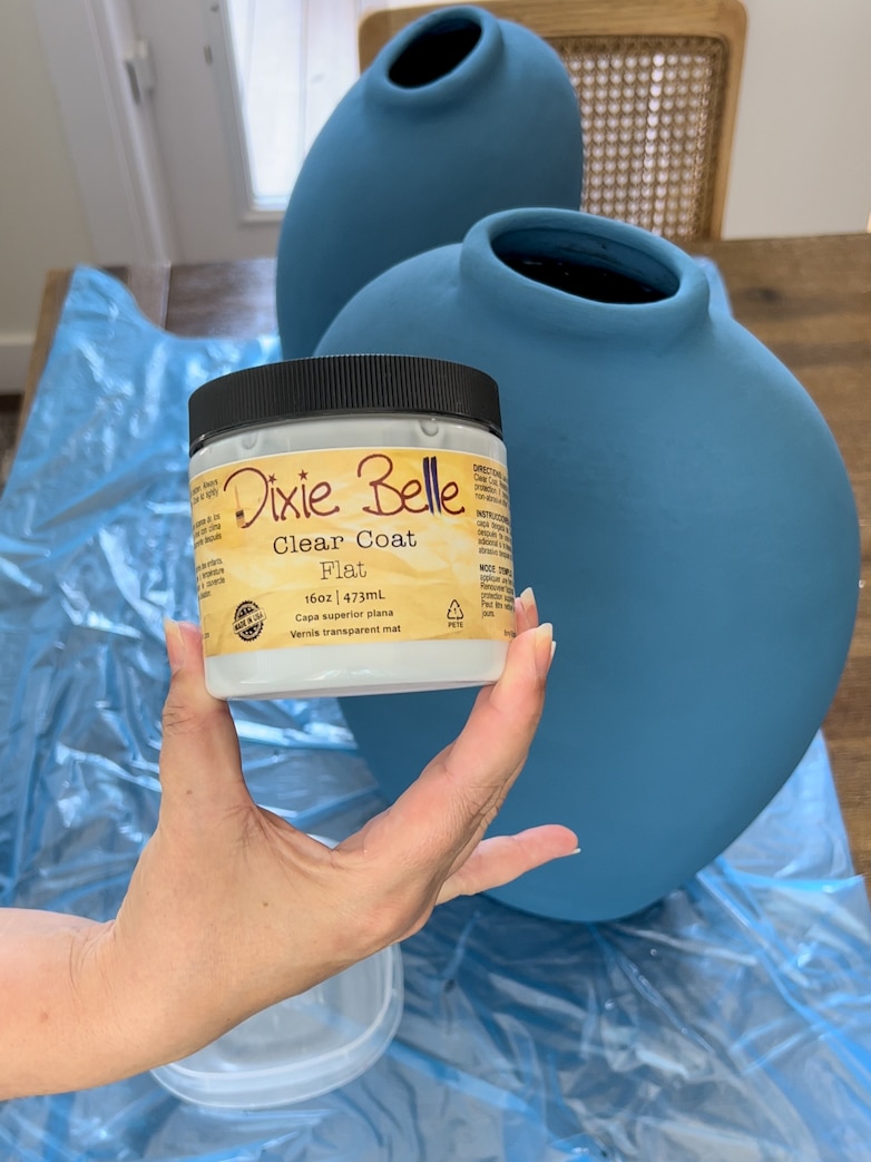 clear coat sealer to seal clay paint