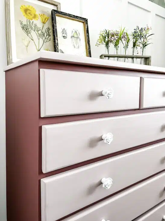 Pink Chest of drawers014