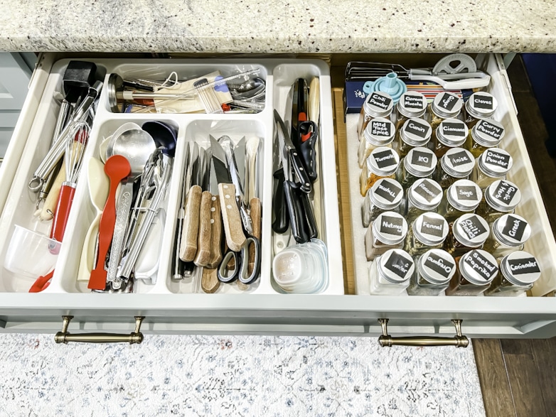 Get More Organized With This Simple DIY Spice Drawer Hack – Garden Betty