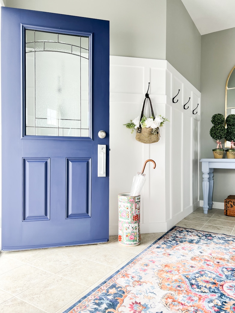 Painting a Front Door with Dixie Belle’s Silk Mineral Paint