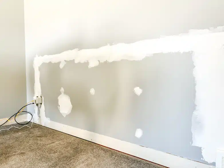 One Room Challenge week 2 - repairing walls