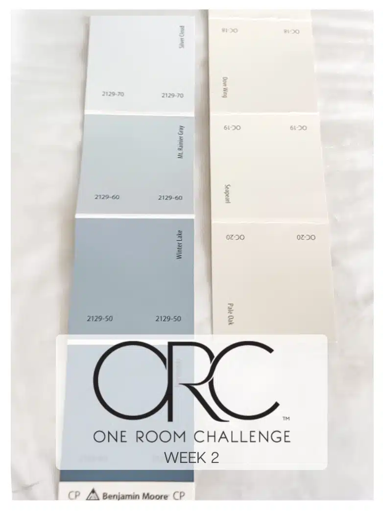 One Room Challenge week 2 update