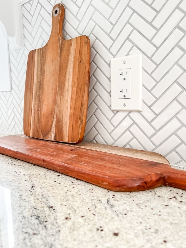 Update a kitchen with new electrical outlets